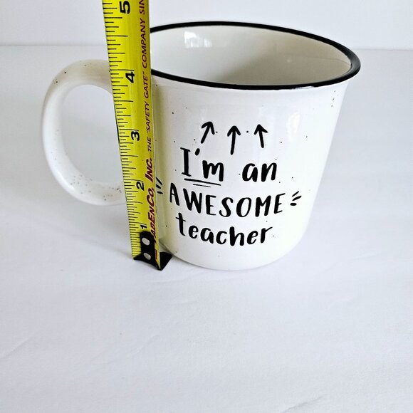 Teacher Appreciation Coffee Mug Ceramic 4" Im An Awesome Teacher Gift~F184.1 - Picture 6 of 7